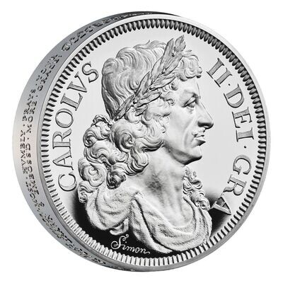 Thomas Simon - Petition Crown Portrait Coins