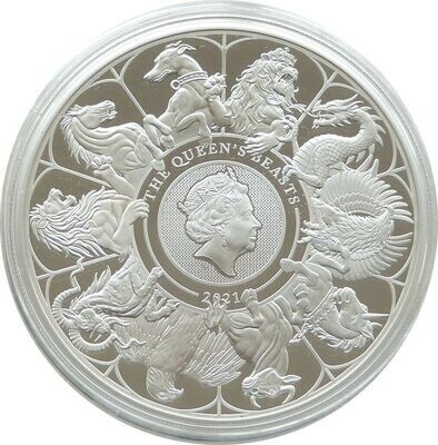 British Queens Beasts Silver Coins