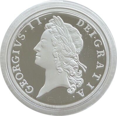 2023 British Monarchs King George II £5 Silver Proof 2oz Coin Box Coa