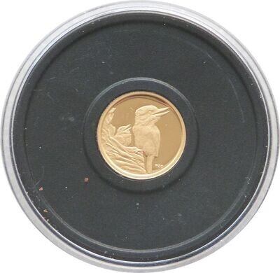 2009-P20 Australia Kookaburra 20th Anniversary $5 Gold Proof 1/20oz Coin Design 12