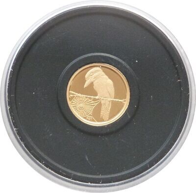 2009-P20 Australia Kookaburra 20th Anniversary $5 Gold Proof 1/20oz Coin Design 13