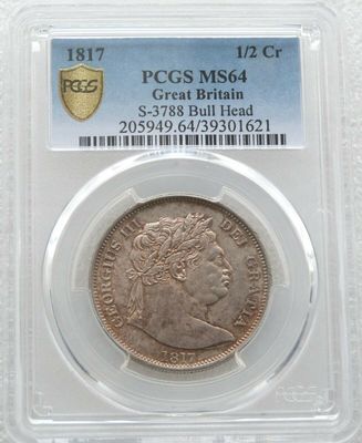 George III Half Crown Coins