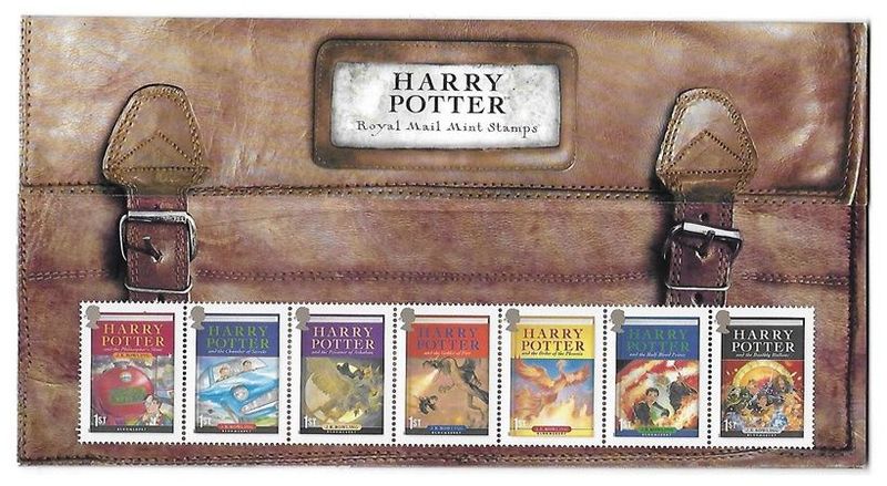 2007 Royal Mail Harry Potter 7 Stamp Presentation Pack