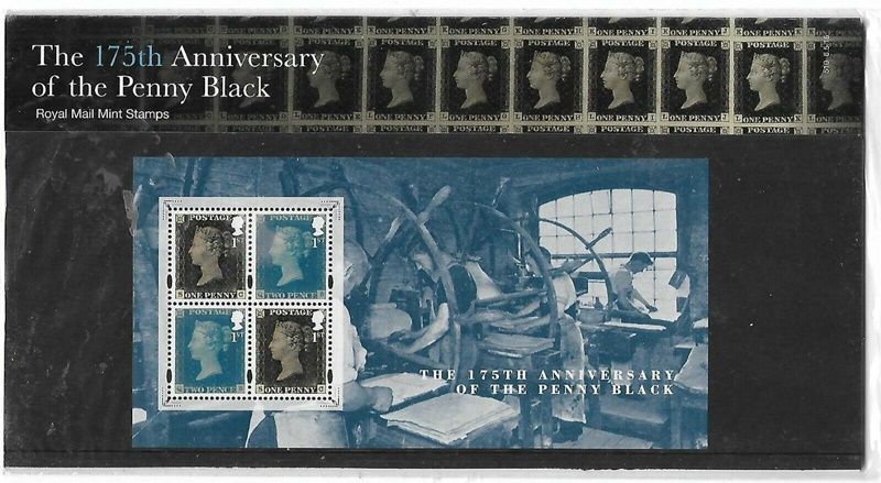 2015 Royal Mail Penny Black 4 Stamp Presentation Pack 2015 Royal Mail Penny Black 4 Stamp Presentation Pack