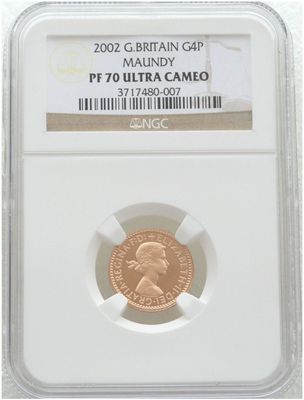 British Maundy Gold Coins