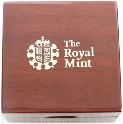 2014 - 2022 Royal Mint Deluxe Wooden Full Sovereign Gold Coin Box Only