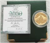 2000 South Africa Natura Sable Gold Proof 1/4oz Coin Box Coa