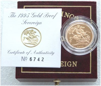 1995 Sovereign Gold Coins