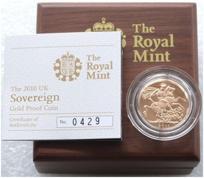 2010 Sovereign Gold Coins