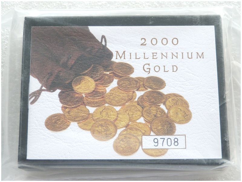 2000 St George and the Dragon Full Sovereign Gold Proof Coin Box Coa Sealed