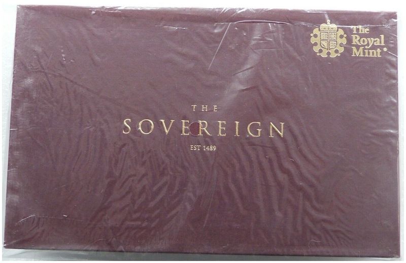 2017 Pistrucci Premium Sovereign Gold Proof 3 Coin Set Box Coa Sealed
