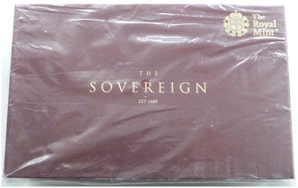 2017 Pistrucci Sovereign Gold Proof 3 Coin Set Box Coa Sealed