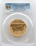 2020 Music Legends Queen £500 Gold Proof 5oz Coin PCGS PR70 DCAM First Strike Cert 01