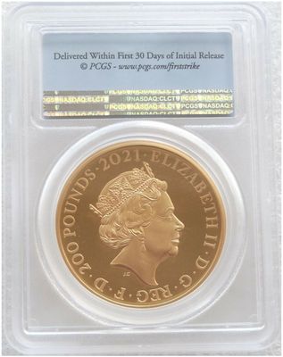 2021 Great Engravers Gothic Crown £200 Gold Proof 2oz Coin
