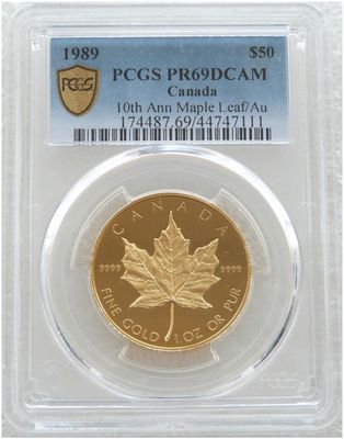 Canadian Certified Gold Coins