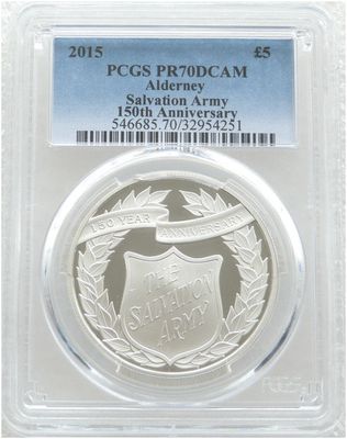Alderney Certified Silver Coins