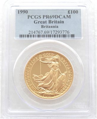 1990 Britannia Coins