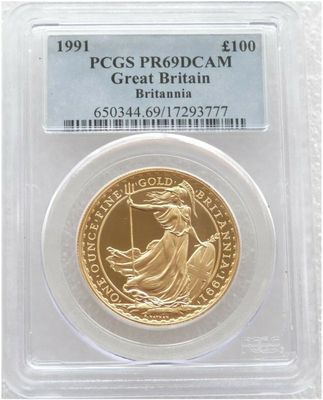 1991 Britannia Coins