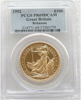 1992 Britannia Coins