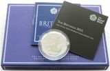 2015 Britannia £2 Silver 1oz Coin Box Coa - Mintage 2,870