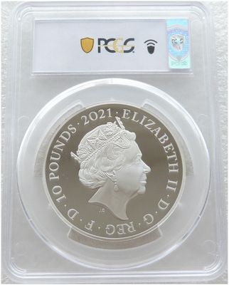 2021 PCGS イギリス PR69DCAM ファーストストライク 銀貨 £5 2021 PCGS イギリス PR69DCAM ファーストストライク 銀貨 £5