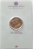 2024 St George and the Dragon Full Sovereign Gold Coin Mint Card