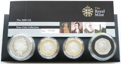 コレクション THE2008UK SilverProof Piedfort Four-Coin 4598921659.jpg