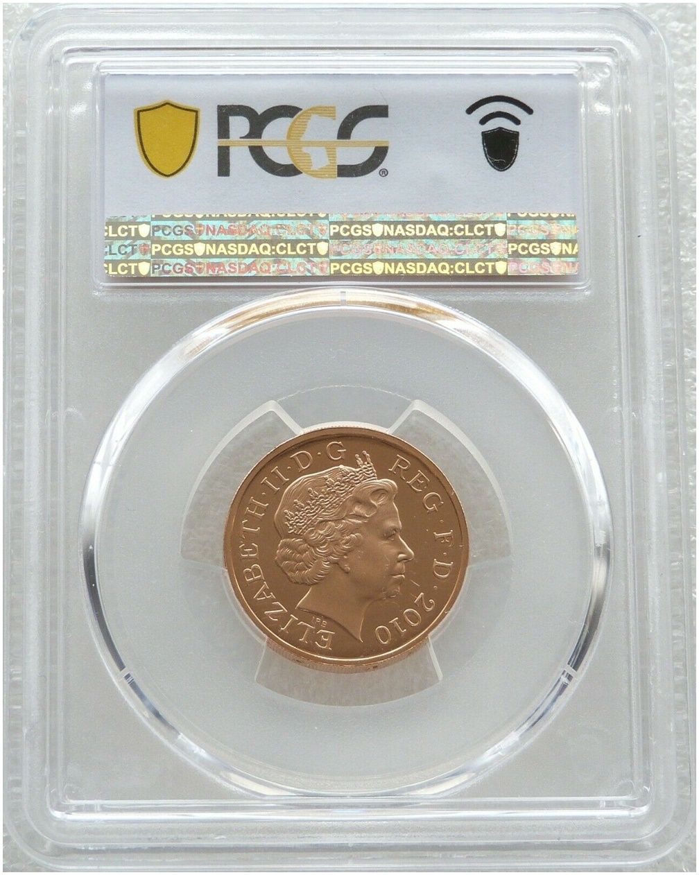 2010 Capital Cities of the UK London £1 Gold Proof Coin PCGS PR70 DCAM