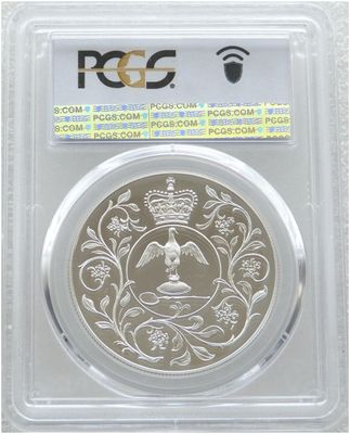 ⭐️PCGS PR68DCAM 1977 イギリス 25P 完全未使用 プルーフ 1977 Silver Jubilee 25p Silver Proof Crown Coin PCGS PR69 DCAM