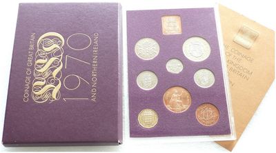 1970 Royal Mint Standard Last Ever Pre Decimal Proof 8 Coin Set