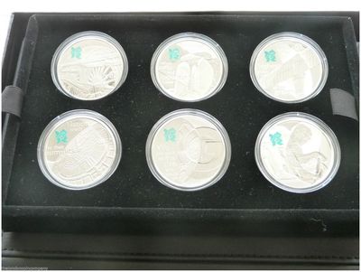 2009 Celebration of Britain Mind £5 Silver Proof 6 Coin Set Box Coa