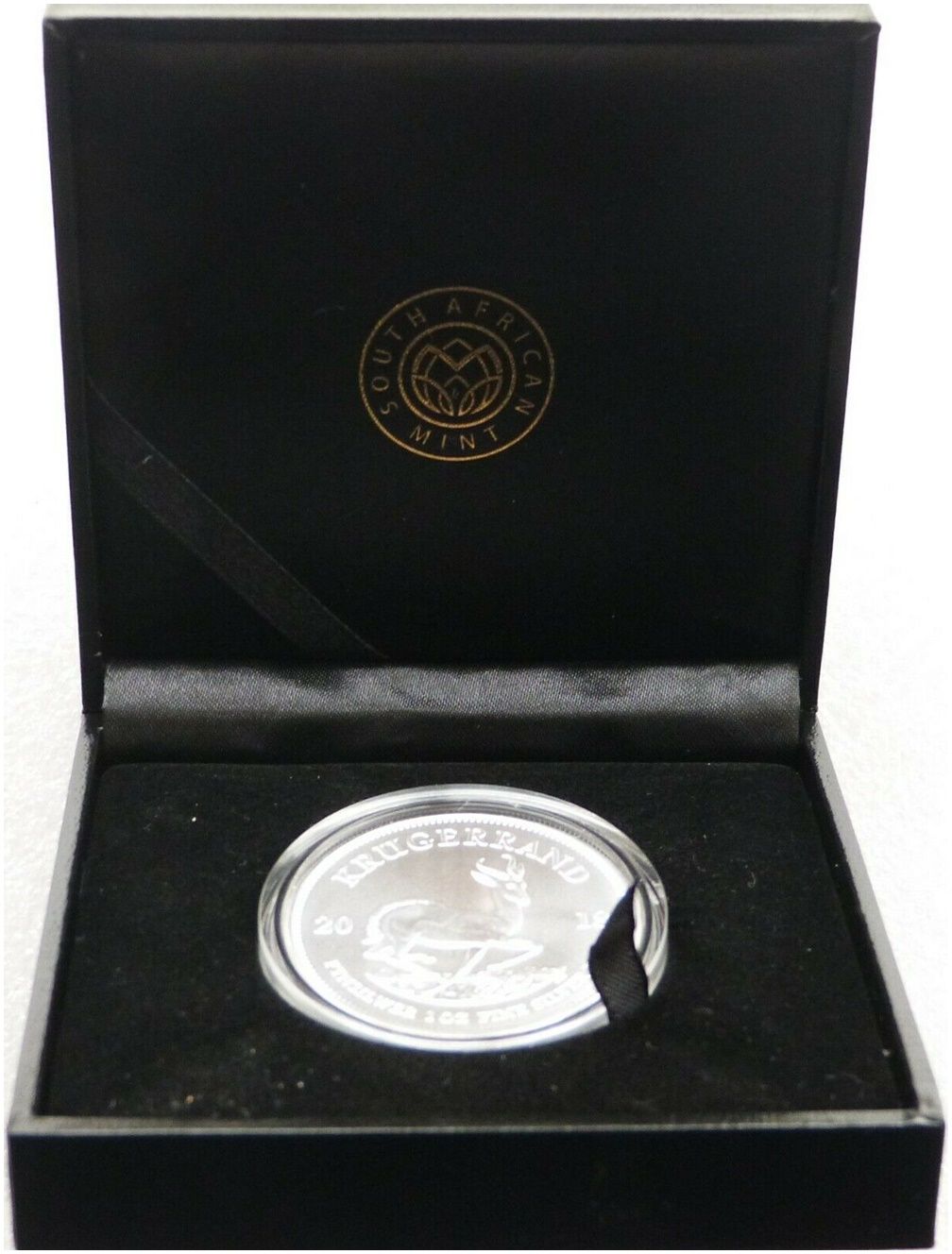 2018 South Africa Krugerrand Silver 1oz Coin Boxed