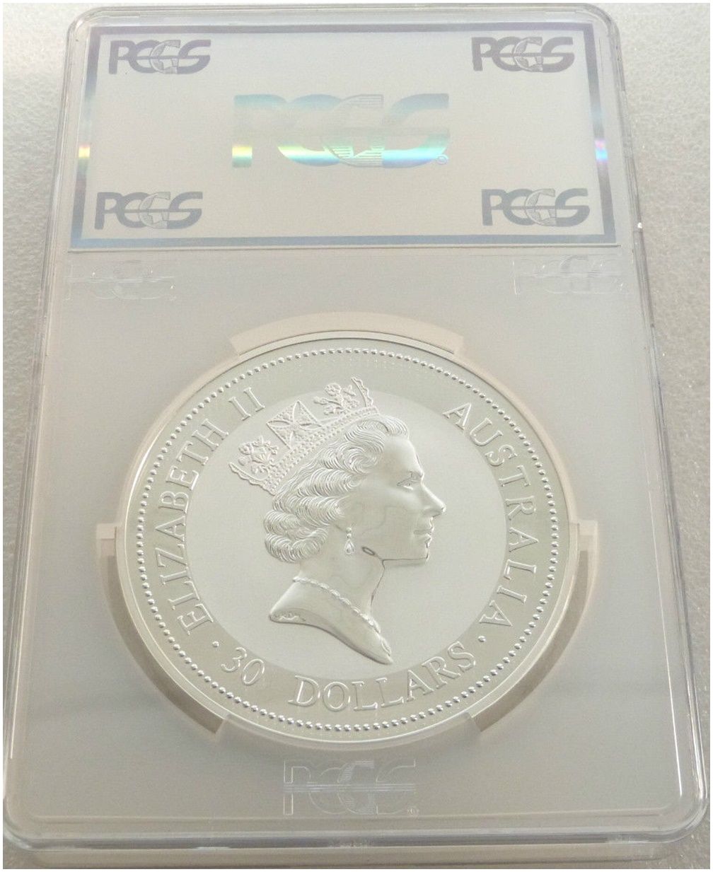 1997 Australia Kookaburra $30 Silver Kilo Coin PCGS MS67