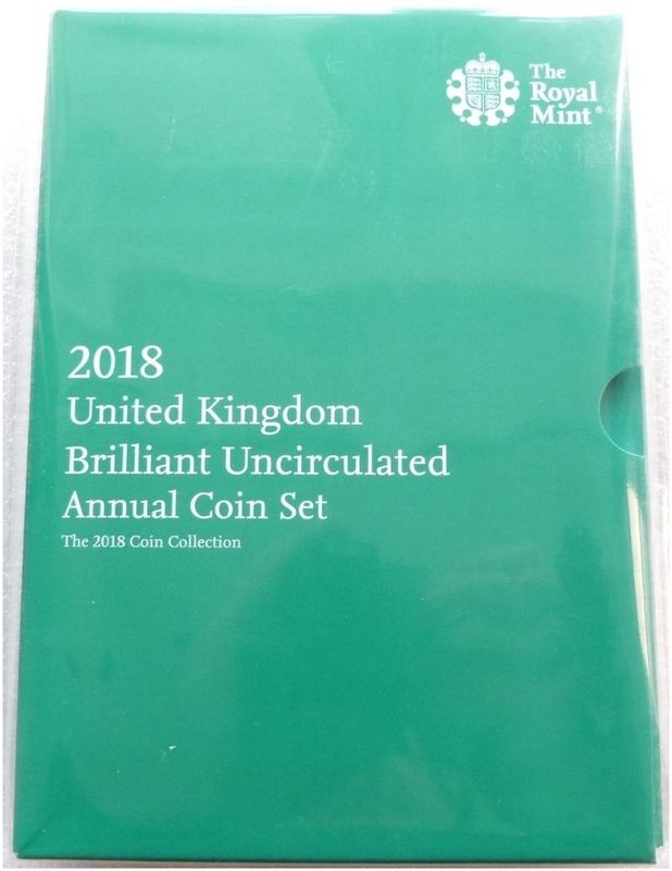 2018 Royal Mint Annual Brilliant Uncirculated 13 Coin Set Sealed