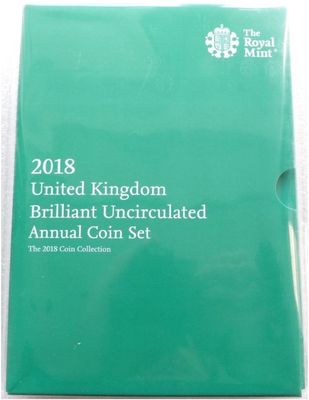 2018 Royal Mint Annual Brilliant Uncirculated 13 Coin Set Sealed