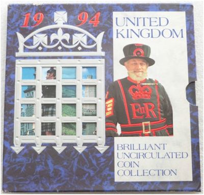 1994 Royal Mint Annual Brilliant Uncirculated 8 Coin Set