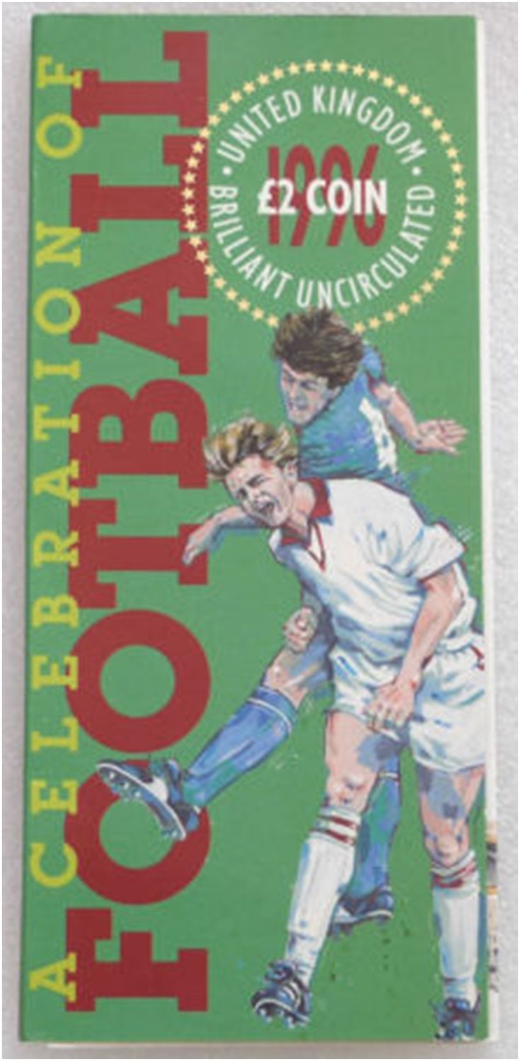 1996 Celebration of Football £2 Brilliant Uncirculated Coin Pack