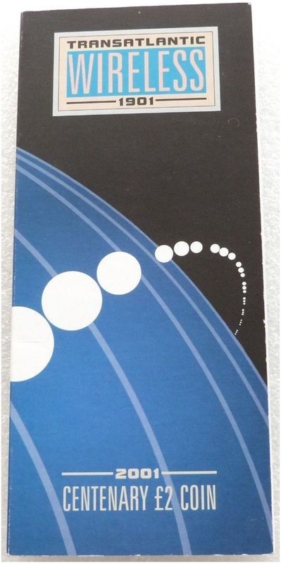 2001 Marconi £2 Brilliant Uncirculated Coin Pack