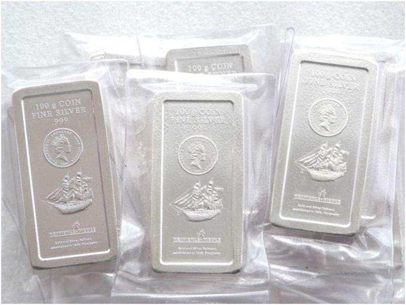 2009 Cook Islands HMS Bounty $5 Five Dollar 100 Gram Silver Bullion Coin Bar Ingot 2009 Cook Islands HMS Bounty $5 Five Dollar 100 Gram Silver Bullion Coin Bar Ingot