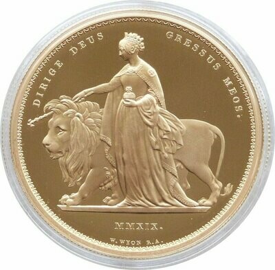 Una and the Lion Gold Coins