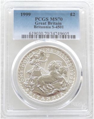 Graded MS70 Silver Coins