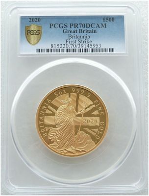 Certified Britannia Coins