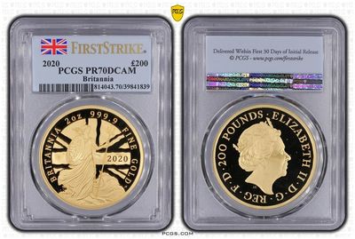 Certified Britannia Coins