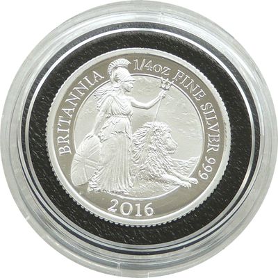 Britannia 50p Silver Proof 1/4oz Coins