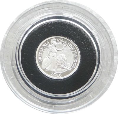 Britannia 10p Silver Proof 1/20oz Coins
