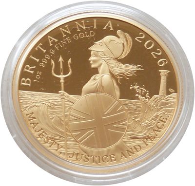 Britannia £100 Gold Proof 1oz Coins