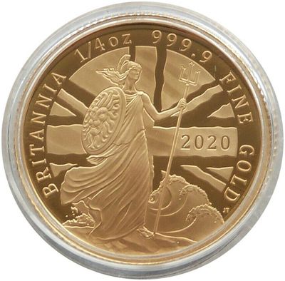 Britannia £25 Gold Proof 1/4oz Coins
