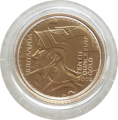 Britannia £10 Gold Proof 1/10oz Coins