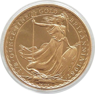 Britannia £50 Gold 1/2oz Coins
