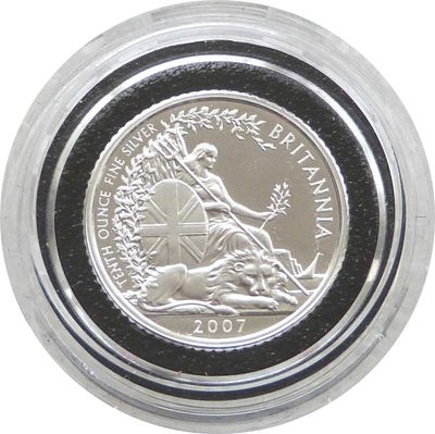 Britannia 20p Silver Proof 1/10oz Coins